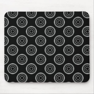 Uptown Posh Mousepad, Metallic Grey Mouse Pad