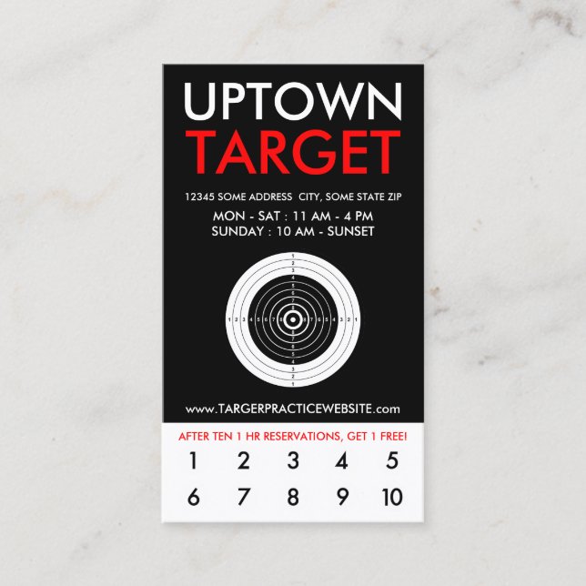 uptown target loyalty card (Front)