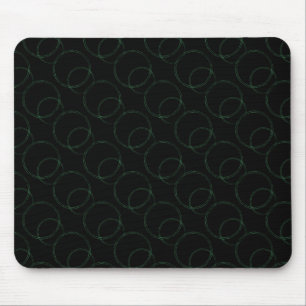 Uptown Vibrance Mousepad, Dark Green Mouse Pad