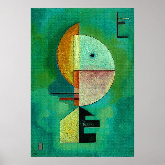 Upward -  Kandinsky Poster (Front)