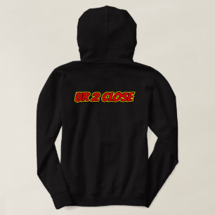 Ur 2 Close Red Comic Hoodie