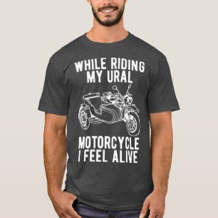 Ural motorcycle offroad motorcyclist  (3) T-Shirt