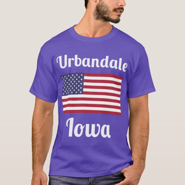 Urale Iowa Stylish Prints1 T-Shirt (Front)