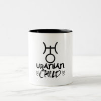Uranian Child Symbol Astrology Zodiac Planet Sign