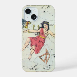 Urania's Mirror, Vintage Astronomy Celestial Map iPhone 15 Case