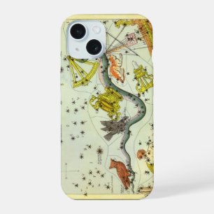 Urania's Mirror, Vintage Astronomy Celestial Map iPhone 15 Case