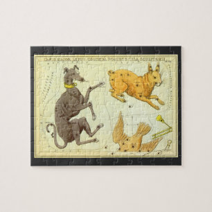 Urania's Mirror, Vintage Astronomy Celestial Map Jigsaw Puzzle