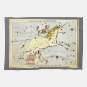 Urania's Mirror, Vintage Astronomy Celestial Map Tea Towel