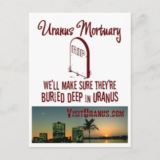 Uranus Mortuary Postcard