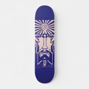Uranus Sky God Greek Mythology Blue Skateboard