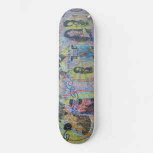 Urba Graffiti Wall Art Skateboard