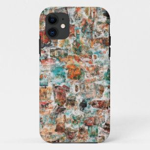 Urban Abstract Collage Mobile Case
