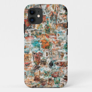 Urban Abstract Collage Mobile Case