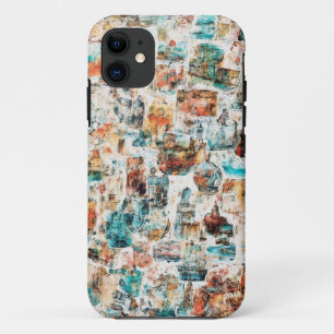 Urban Abstract Collage Mobile Case
