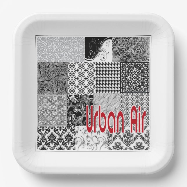 Urban Air  Paper Plate (Front)