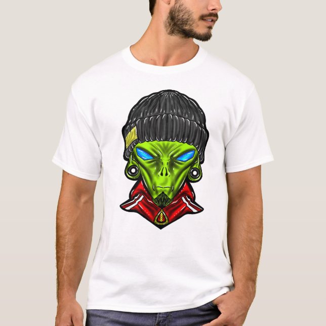 Urban Alien Graphic T-Shirt (Front)