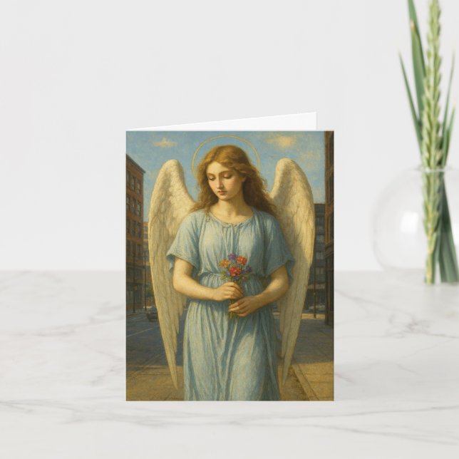 Urban Angel Xmas card  (Front)