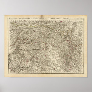 Urban areas of France 2 Poster