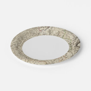 Urban areas of France 3 Paper Plate