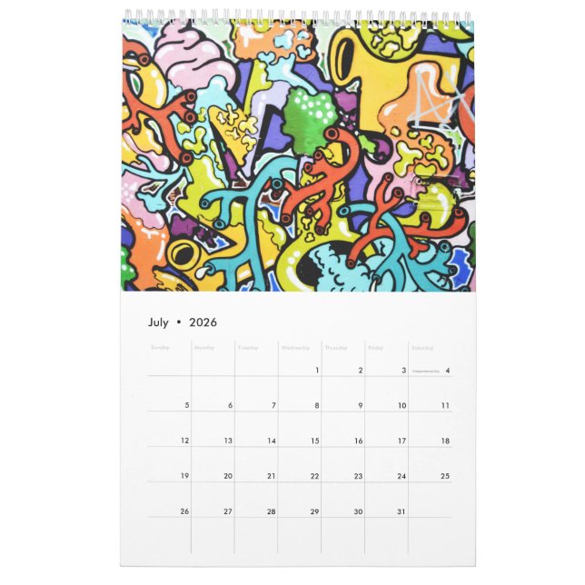 Urban Art 2022 Calendar (Jul 2026)