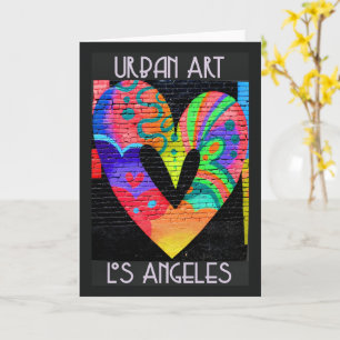 Urban Art, Los Angeles, Graffiti, Card