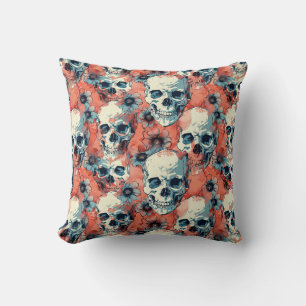 Urban Art Skull Pillow Design A43