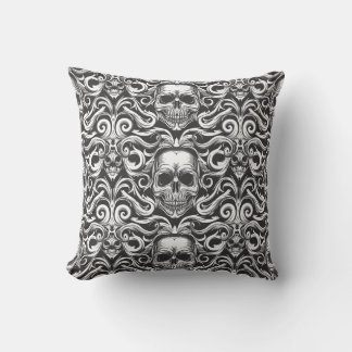 Urban Art Skull Pillow Design, Cojín B29