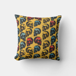Urban Art Skull Pillow Design, Cojín B46