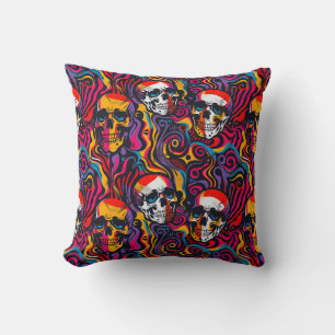 Urban Art Skull Pillow Design, Cojín B66