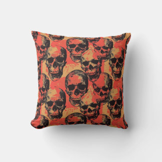 Urban Art Skull Pillow Design, Cojín B85