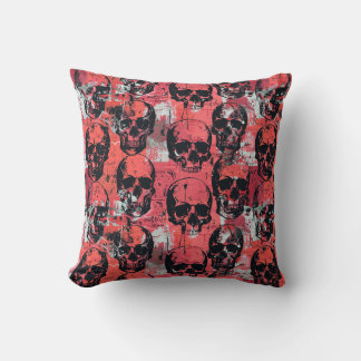 Urban Art Skull Pillow Design, Cojín B94