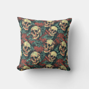 Urban Art Skull Pillow Design, Cojín B96