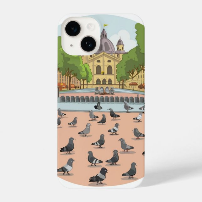 Urban Aviary iPhone Case (Back)
