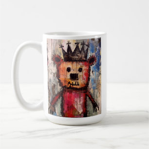 Urban Bear King GRAFFITI Coffee Mug