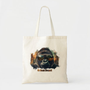 Urban Beast Gorilla with Sunglasses Tote Bag