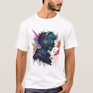 Urban Beat DJ TShirt: Feel the Vibe in white colou T-Shirt