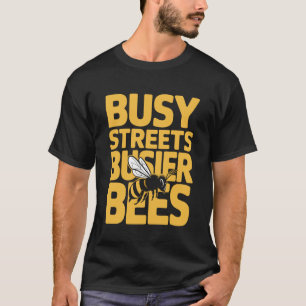 Urban Beekeeper Local Pollinators City Bees T-Shirt