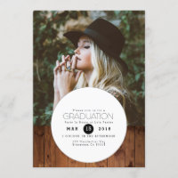 Urban Boho | Circle Graduation Party Photo