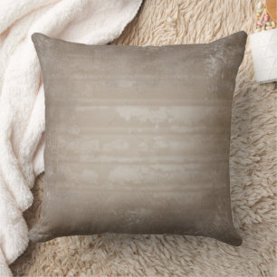 Urban Brown Metal Design Cushion