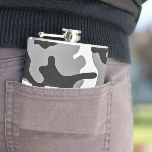 Urban Camo Army Hip Flask