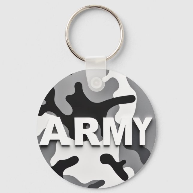 Urban Camo Army Key Ring (Front)