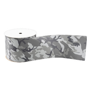 Urban Camo Grosgrain Ribbon