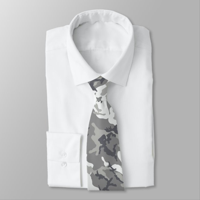 Urban Camo Tie (Tied)