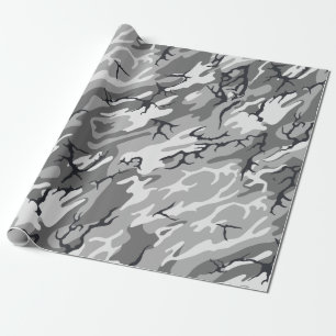 Urban Camo Wrapping Paper