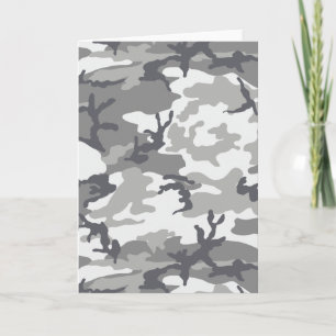 Urban Camouflage Card