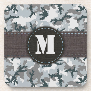Urban camouflage coaster