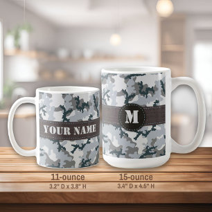 Urban camouflage coffee mug