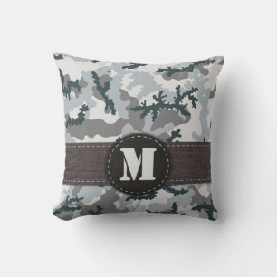 Urban camouflage cushion