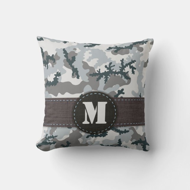 Urban camouflage cushion (Front)