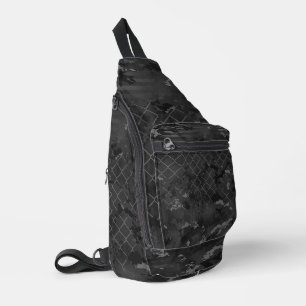 Urban Camouflage Dark and Gray Sling Bag